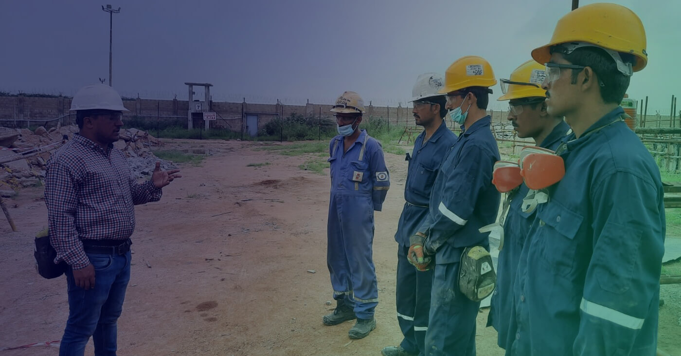 Industrial drilling and infrastructure works in Pakistan